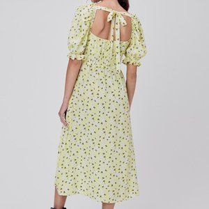 For Love & Lemons Chrysanthemum Midi Dress